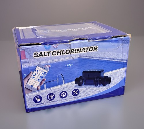 Salt water pool - water,